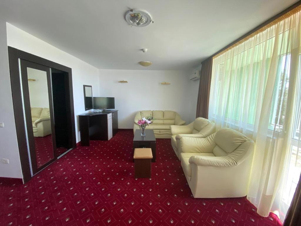 Livingul unui apartament de la Hotel Felix